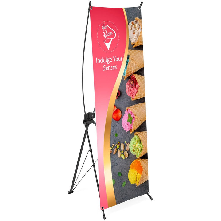 Champion Layflat PVC X-Banner 60cm x 160cm-X-Banners-Gift Wrap Shop