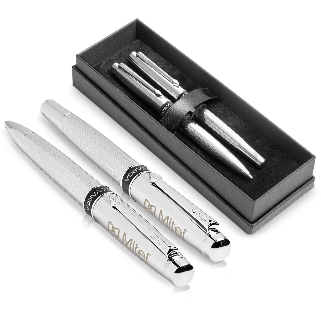 Alex Varga Cygnus Ball Pen & Rollerball Set