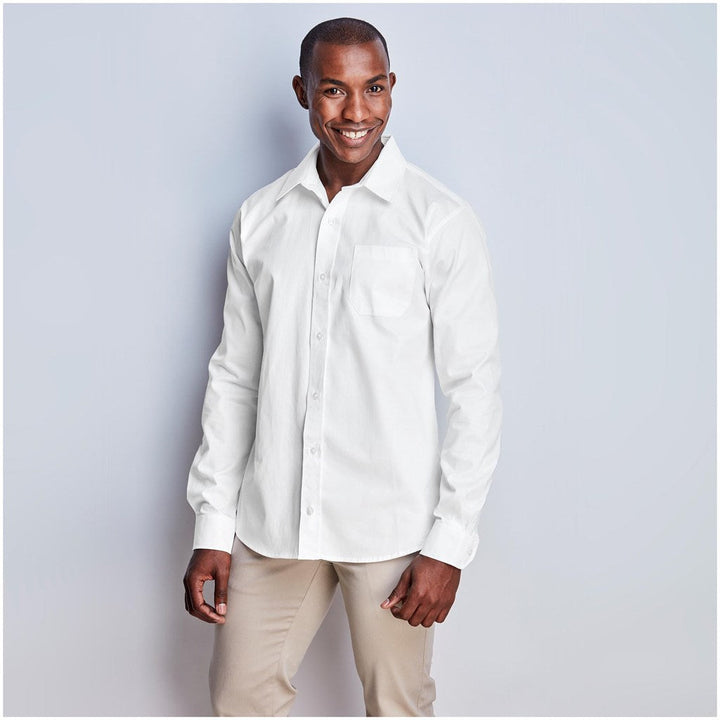 Mens Long Sleeve Milano Shirt | Lounge Shirts | Corporate clothing | Gift Wrap Shop