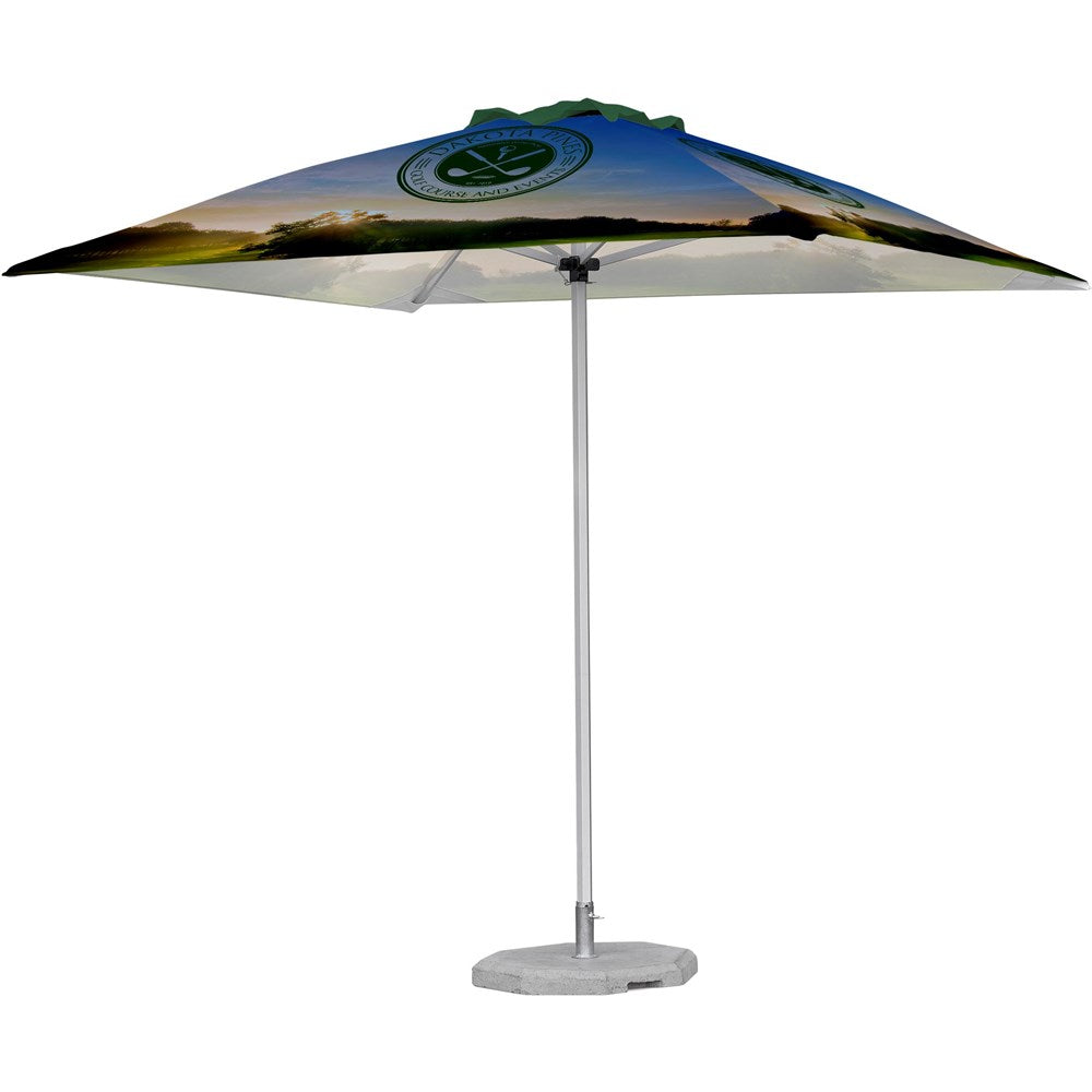 Fade Resistant Parasol Single Pole 3m x 3m | Fade-Resistant Parasols | Banners & Flags | Giftwrap Shop