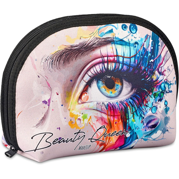 Hoppla Isabella Neoprene Midi Cosmetic Bag-Custom Toiletry and Cosmetic Bags-Gift Wrap Shop