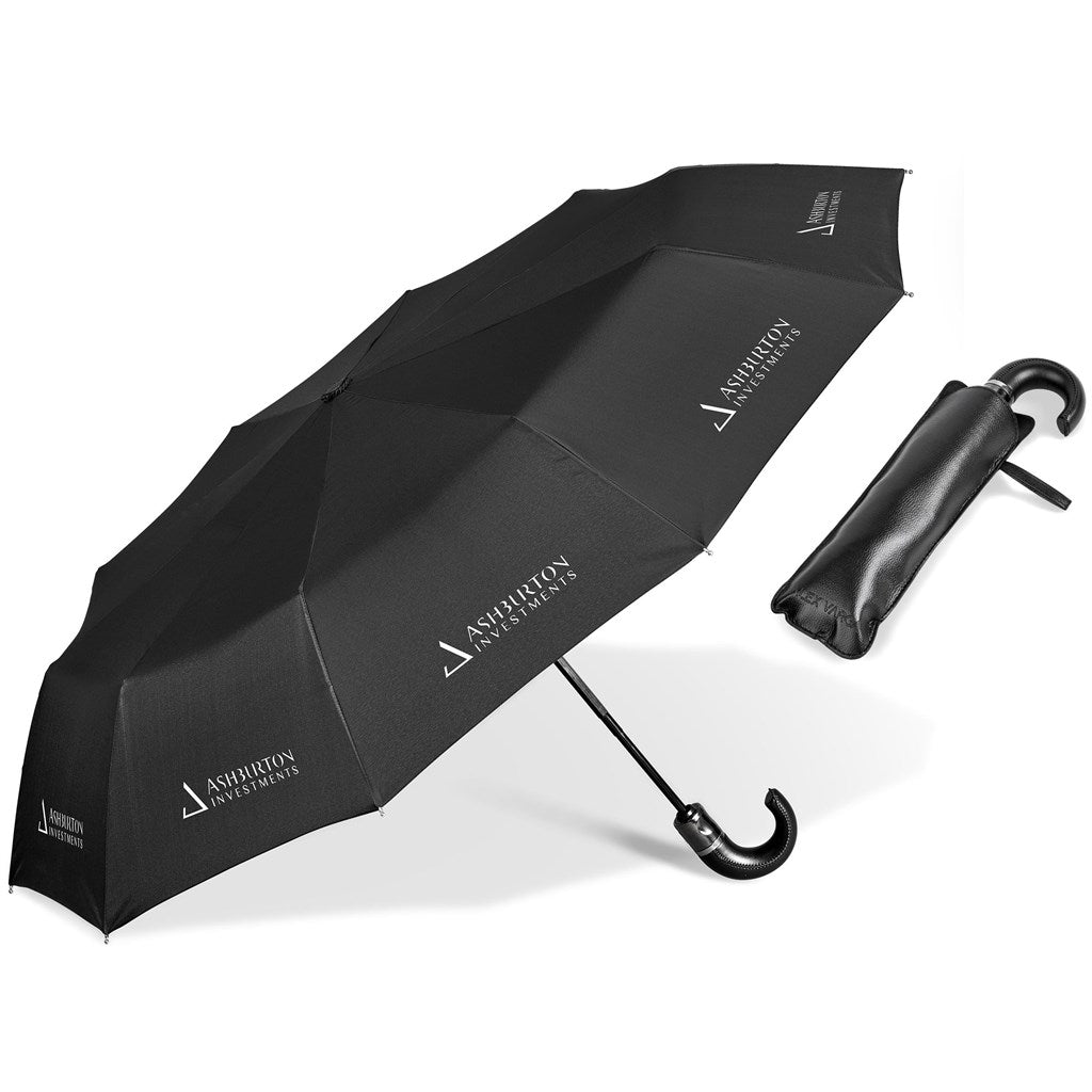 Alex Varga Zeus Auto-Open Compact Umbrella-Umbrellas-custom-branded-corporate gifts-Gift Wrap Shop