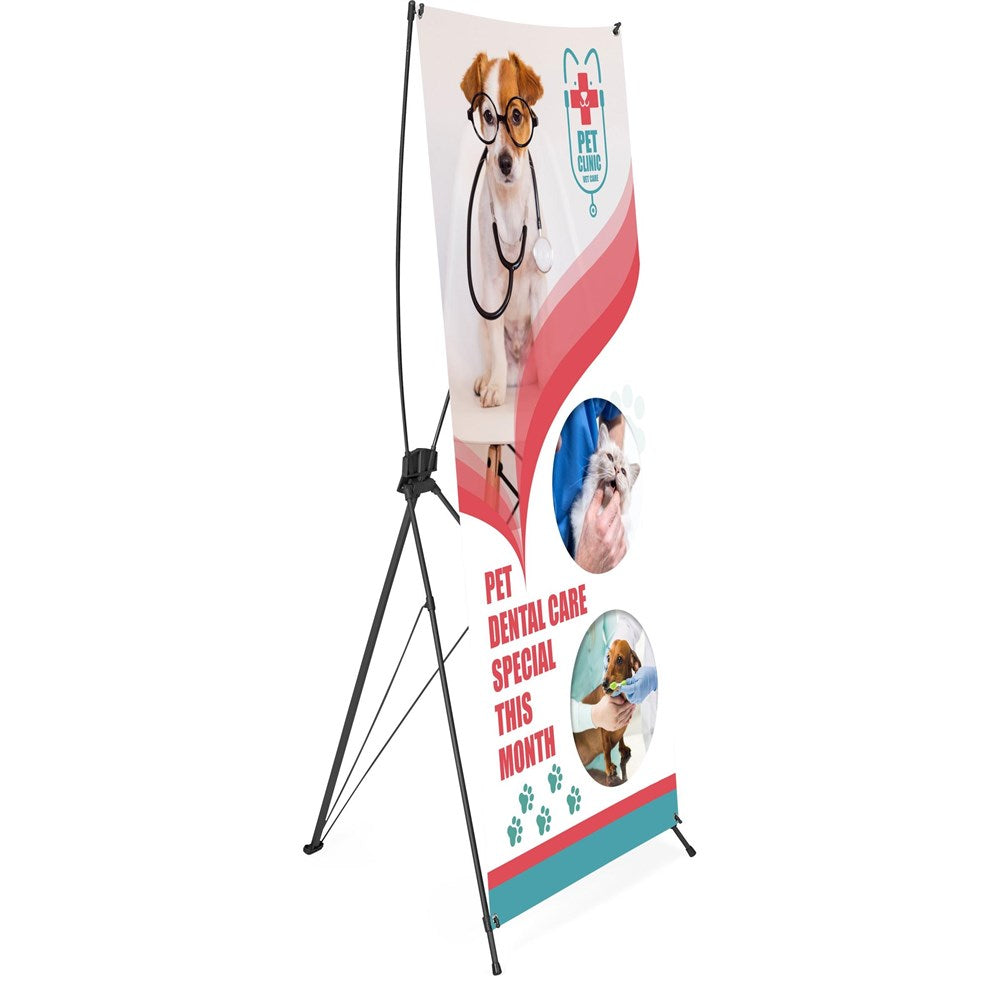 Champion Layflat PVC X-Banner 80cm x 180cm-X-Banners-Gift Wrap Shop