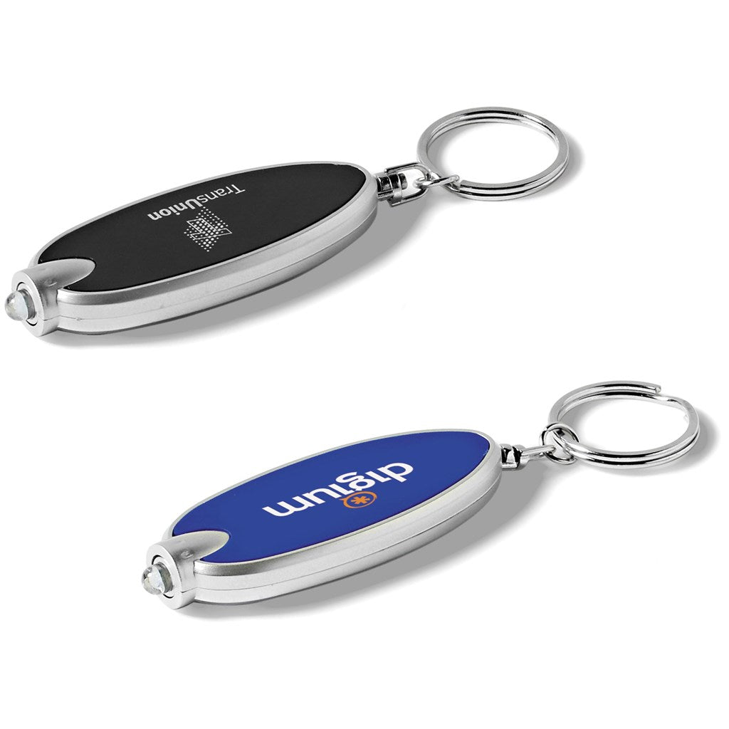 Altitude Lucent Torch Keyholder | Plastic Keyholders | Custom branded & personalised corporate gifts | Gift Wrap Shop