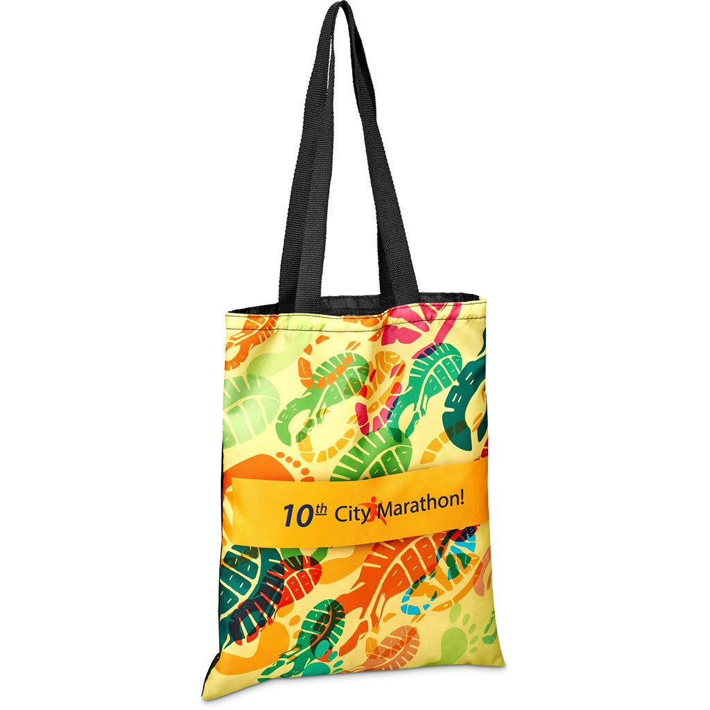 Pre-Production Sample Hoppla Mall Shopper with Front Panel-Custom Shopper and Tote Bags-Corporste Gifts-Gift Wrap Shop