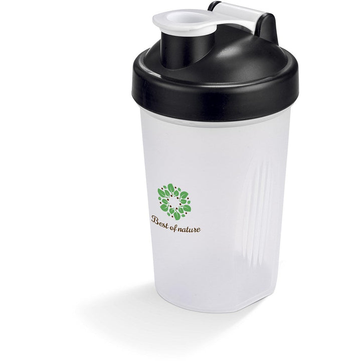 Altitude Shake & Burn Plastic Protein Shaker - 400ml | Plastic Drinkware | Custom Branded & personalised promotional products | Giftwrap Shop