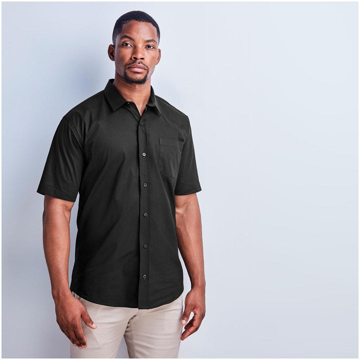 Mens Short Sleeve Milano Shirt | Lounge Shirts | Corporate clothing | Gift Wrap Shop