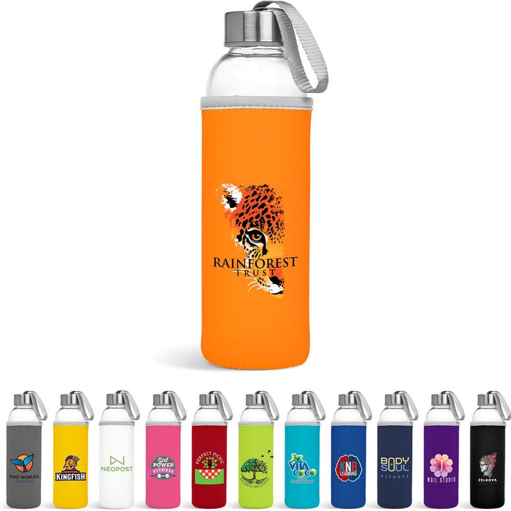 Kooshty Neo Glass Water Bottle - 500ml