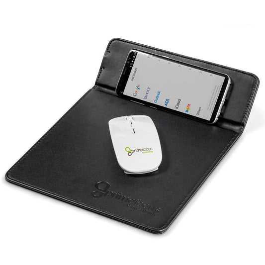Ashburton Mouse Pad With Wireless Charger | Wireless Chargers | Giftwrap Shop