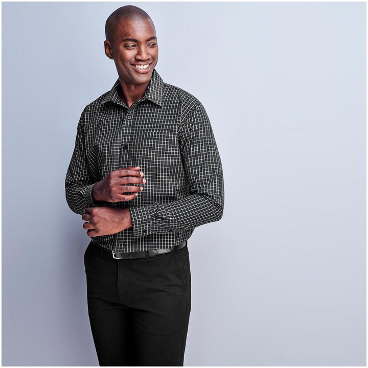 Men Long Sleeve Aston Shirt | Lounge Shirts | Corporate clothing | Gift Wrap Shop