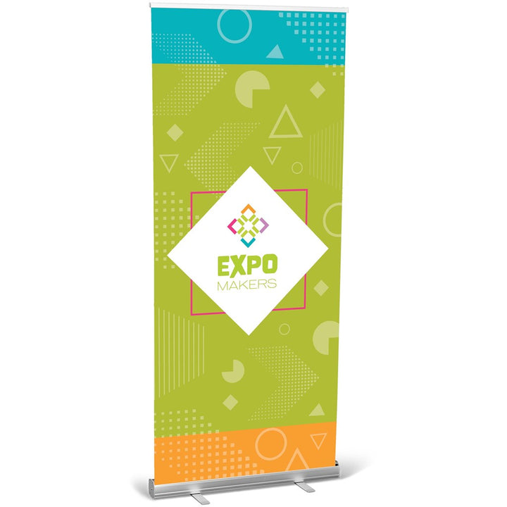 Everyday Fabric Pull-Up Banner-Single-Sided Pull-Up Banners-Gift Wrap Shop