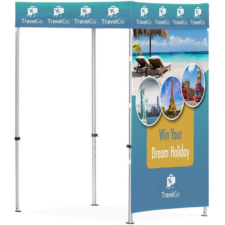 Ovation Sublimated Gazebo 1.5m X 1.5m - 1 Full-Wall Skin-1.5m x 1.5m Sublimated Gazebos-Banners and Flags-Gift Wrap Shop