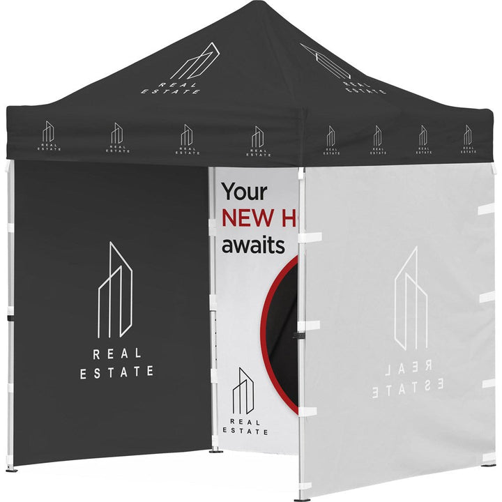 Ovation Sublimated Gazebo 2m X 2m Petite Frame - 3 Full-Wall Skins-2m x 2m Sublimated Gazebos - Petite Frame-Banners and Flags-Gift Wrap Shop