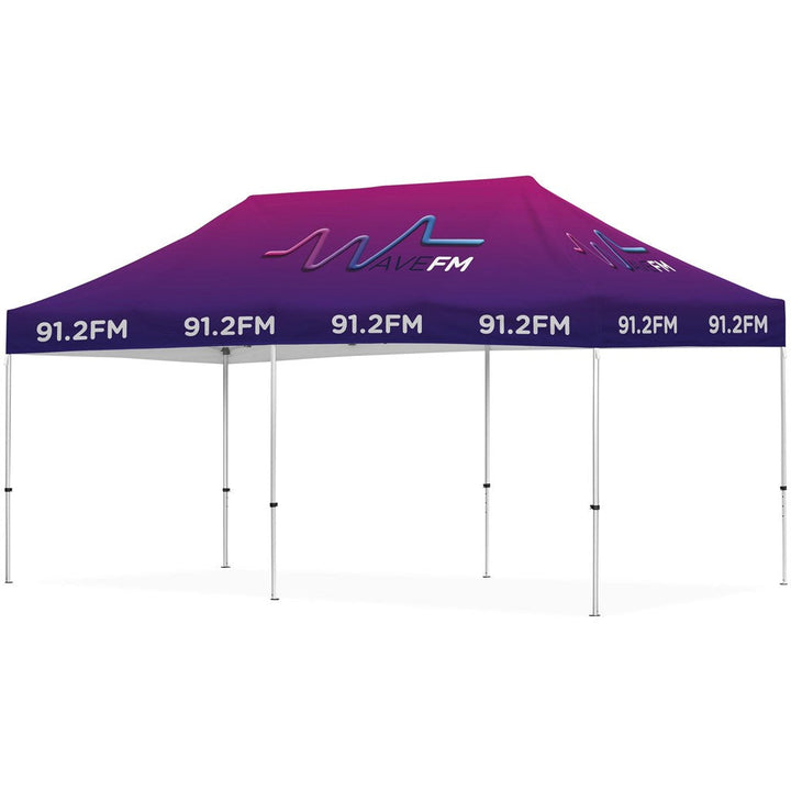 Ovation Sublimated Gazebo 6m X 3m-6m x 3m Sublimated Gazebos-Banners and Flags-Gift Wrap Shop