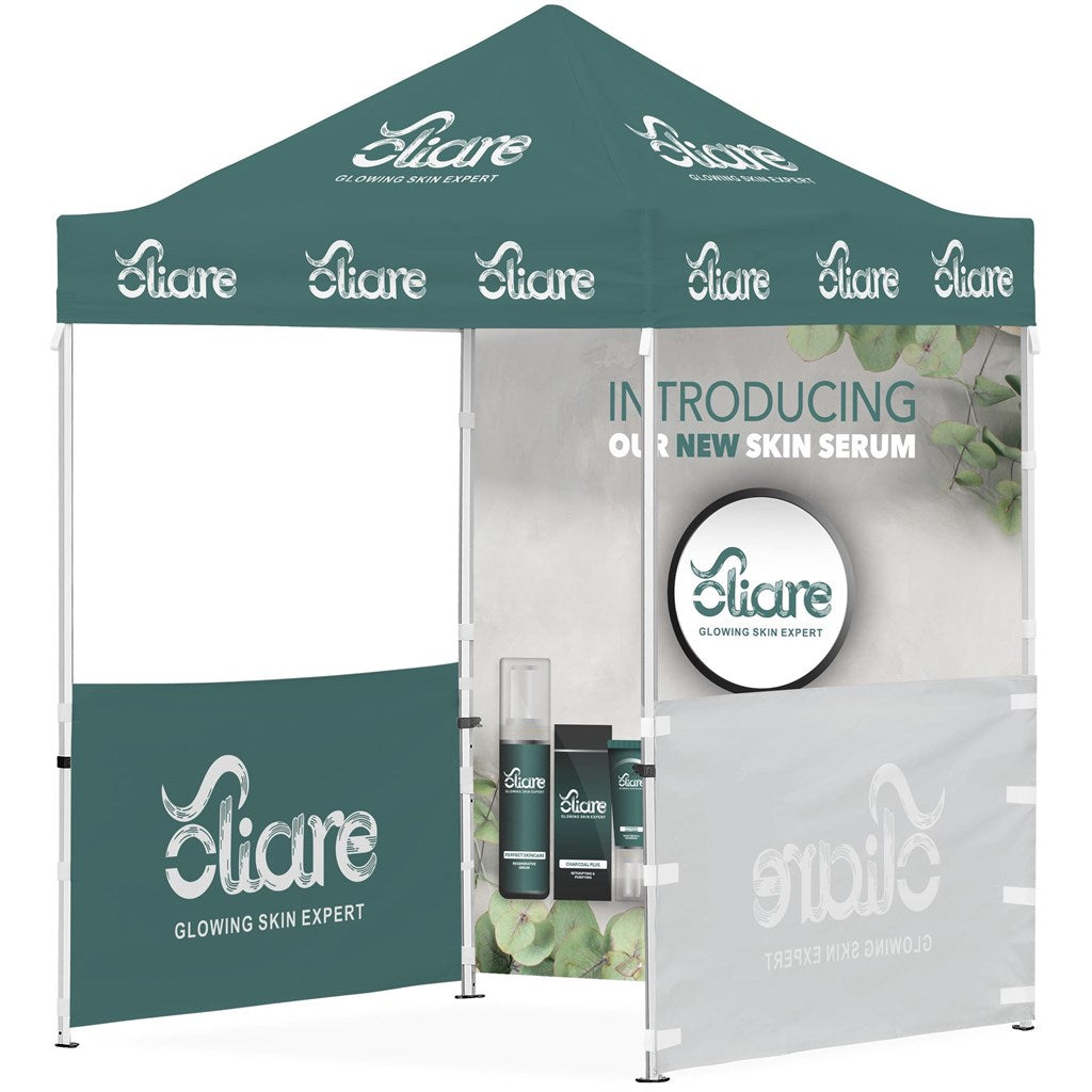 Ovation Sublimated Gazebo 2m X 2m - 2 Half-Wall Skins - 1 Full-Wall Skin