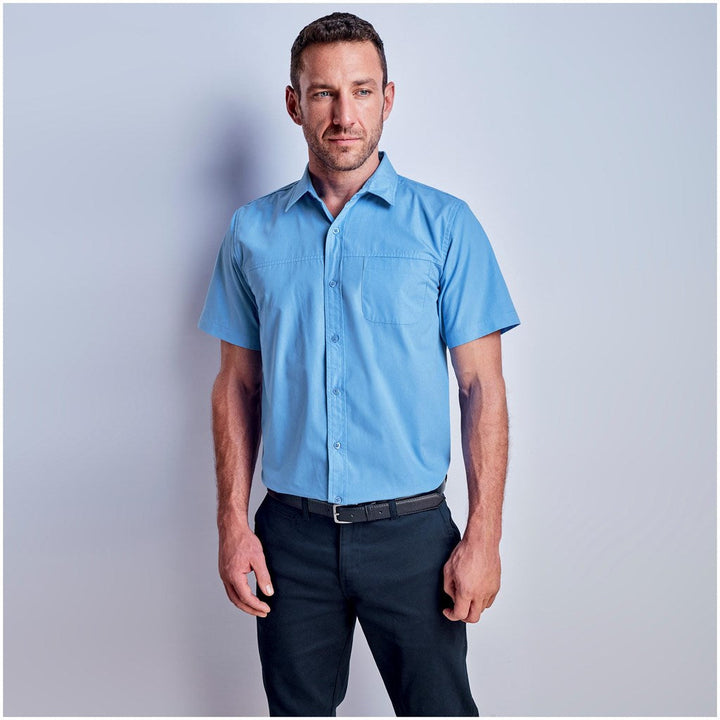 Mens Short Sleeve Empire Shirt | Lounge Shirts | Corporate clothing | Gift Wrap Shop