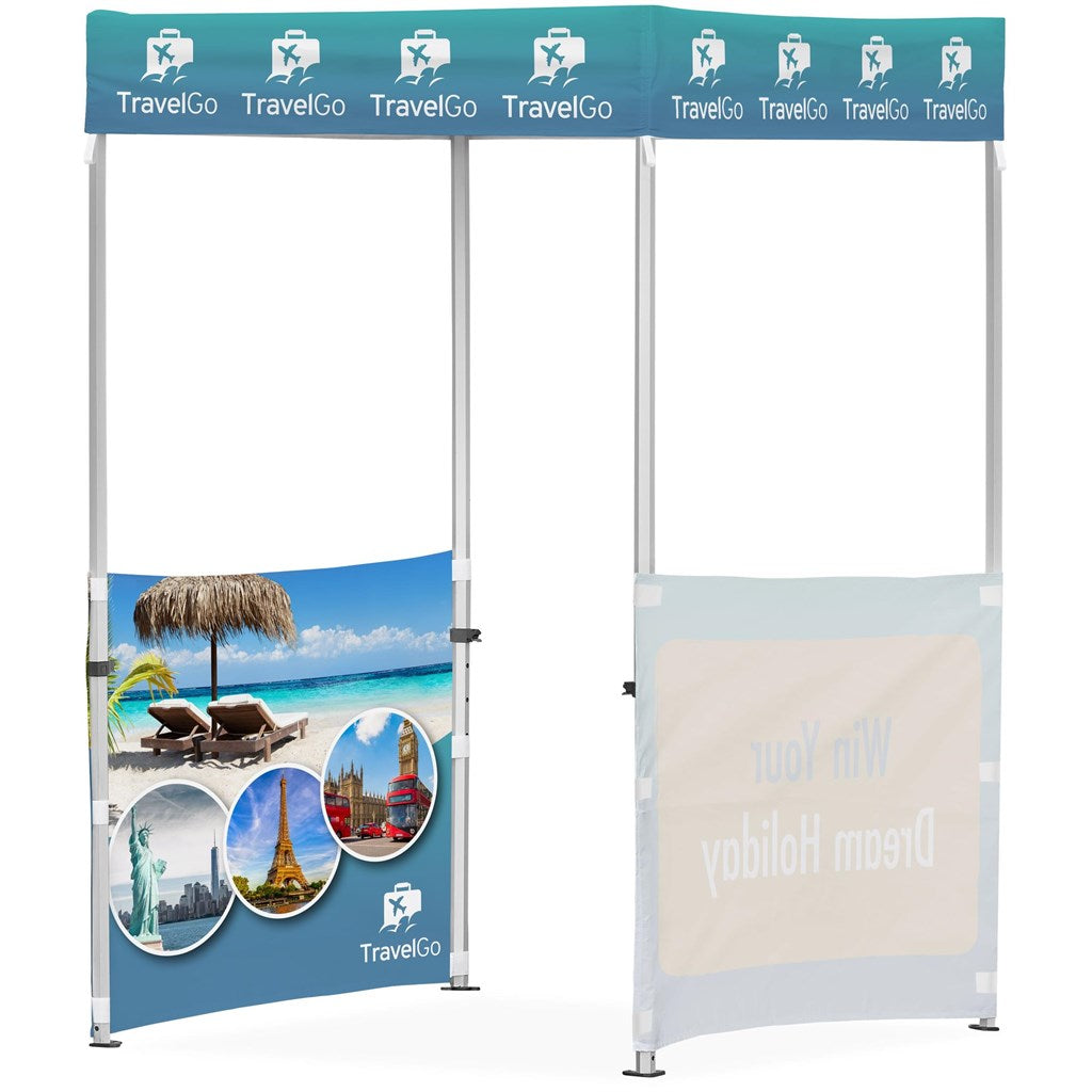 Ovation Sublimated Gazebo 1.5m X 1.5m - 2 Half-Wall Skins-1.5m x 1.5m Sublimated Gazebos-Banners and Flags-Gift Wrap Shop