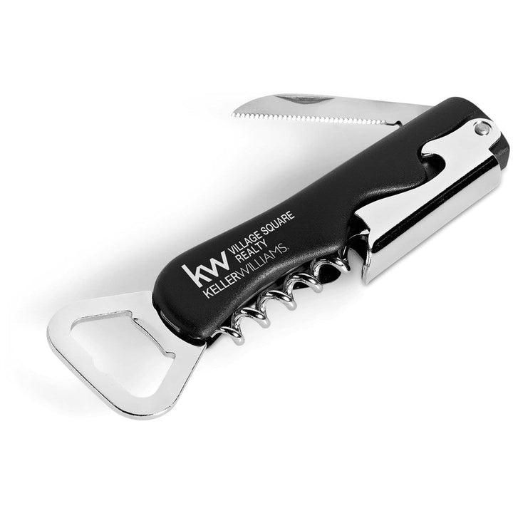 Burgundy Waiter's Corkscrew-Barware & Dining Accessories-corporate gift ideas for employees-branded corporate gifts | corporate gifts south africa | Just Brand
