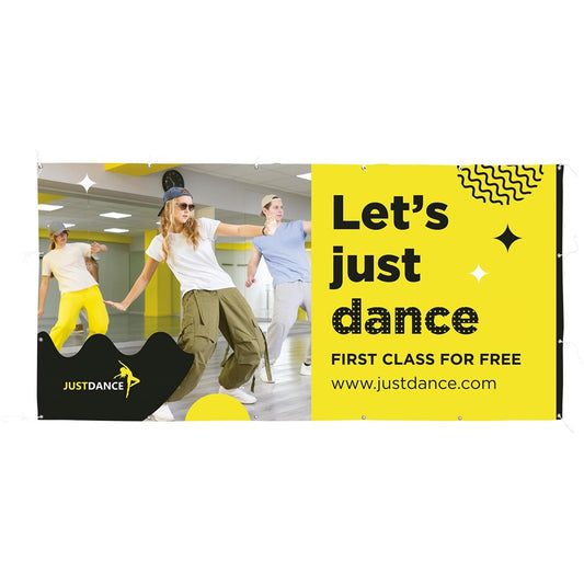 PVC Banner 2.45m x 1.2m-PVC Banners-Gift Wrap Shop