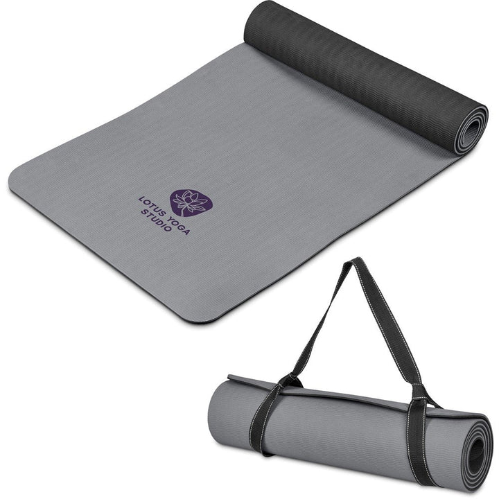 Eva & Elm Eclipse Two Tone Exercise Mat-Sports and Wellness-Gift Wrap Shop