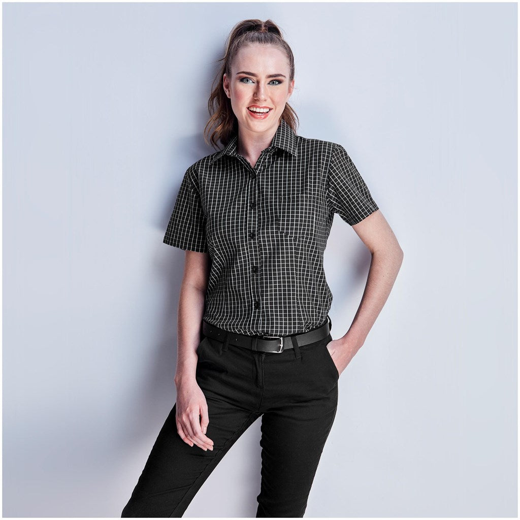 Ladies Short Sleeve Aston Shirt | Lounge Shirts | Corporate clothing | Gift Wrap Shop