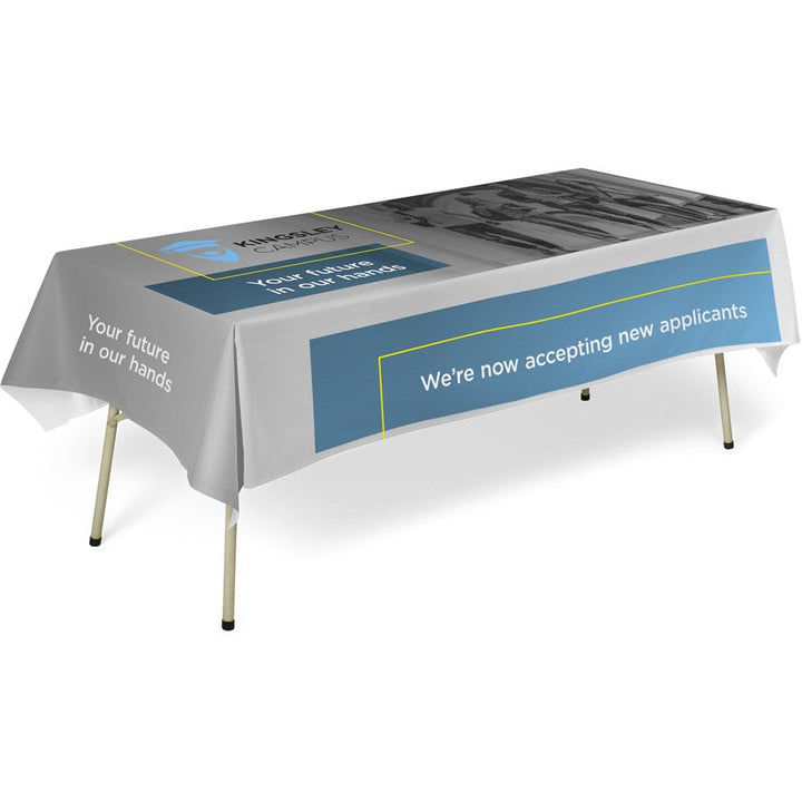 Legend Fabric Table Cloth 2.5 x 1.5m | Custom Branded Table Covers | Giftwrap Shop