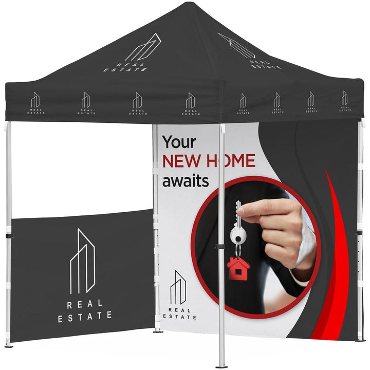 Ovation Gazebo 2 x 2m Petite 1H-Wall 1F-Wall-2m x 2m Sublimated Gazebos - Petite Frame-Banners and Flags-Gift Wrap Shop