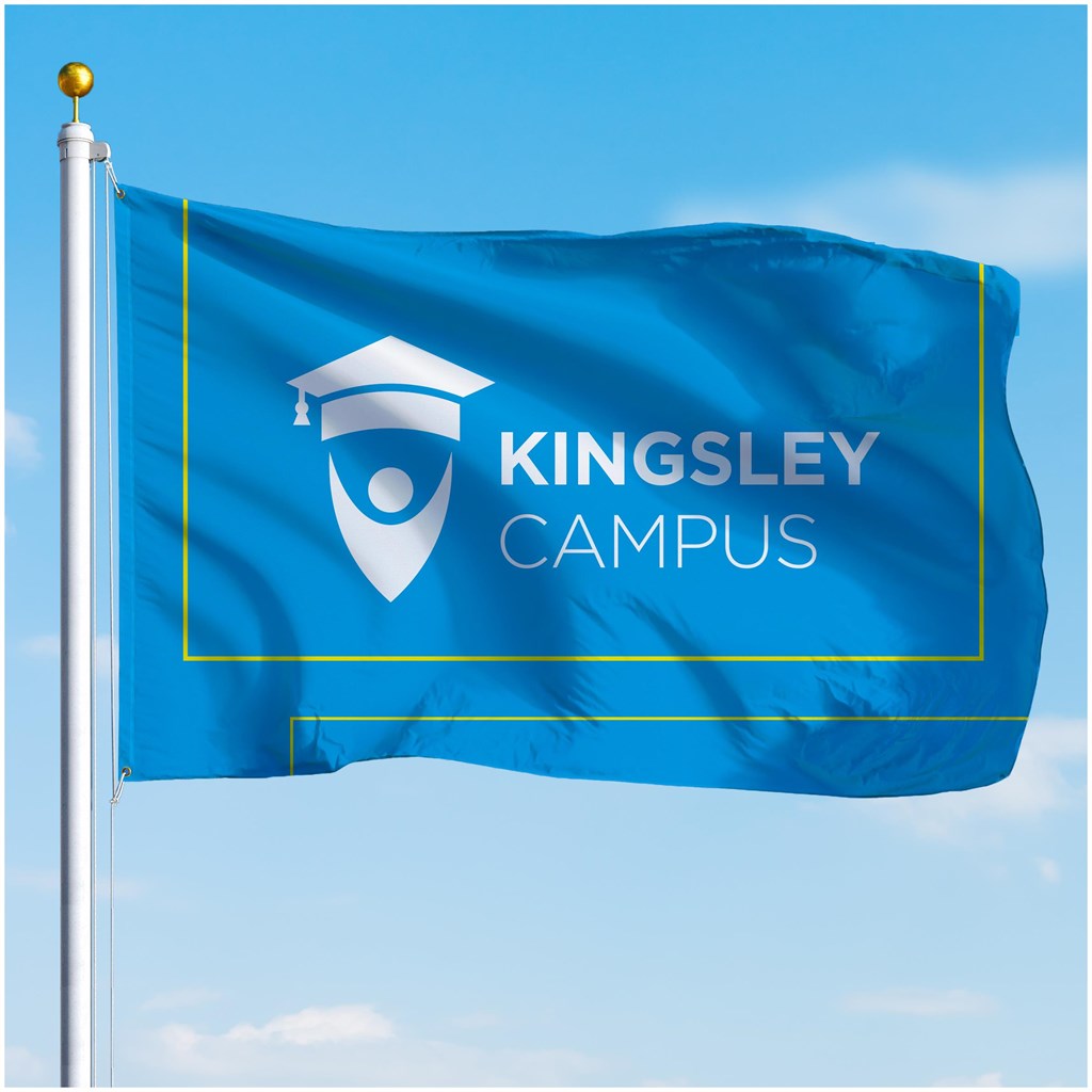 Champion Corporate Pole Flag 1800mm x 1200mm-Pole Flags-Banners and Flags-Gift Wrap Shop