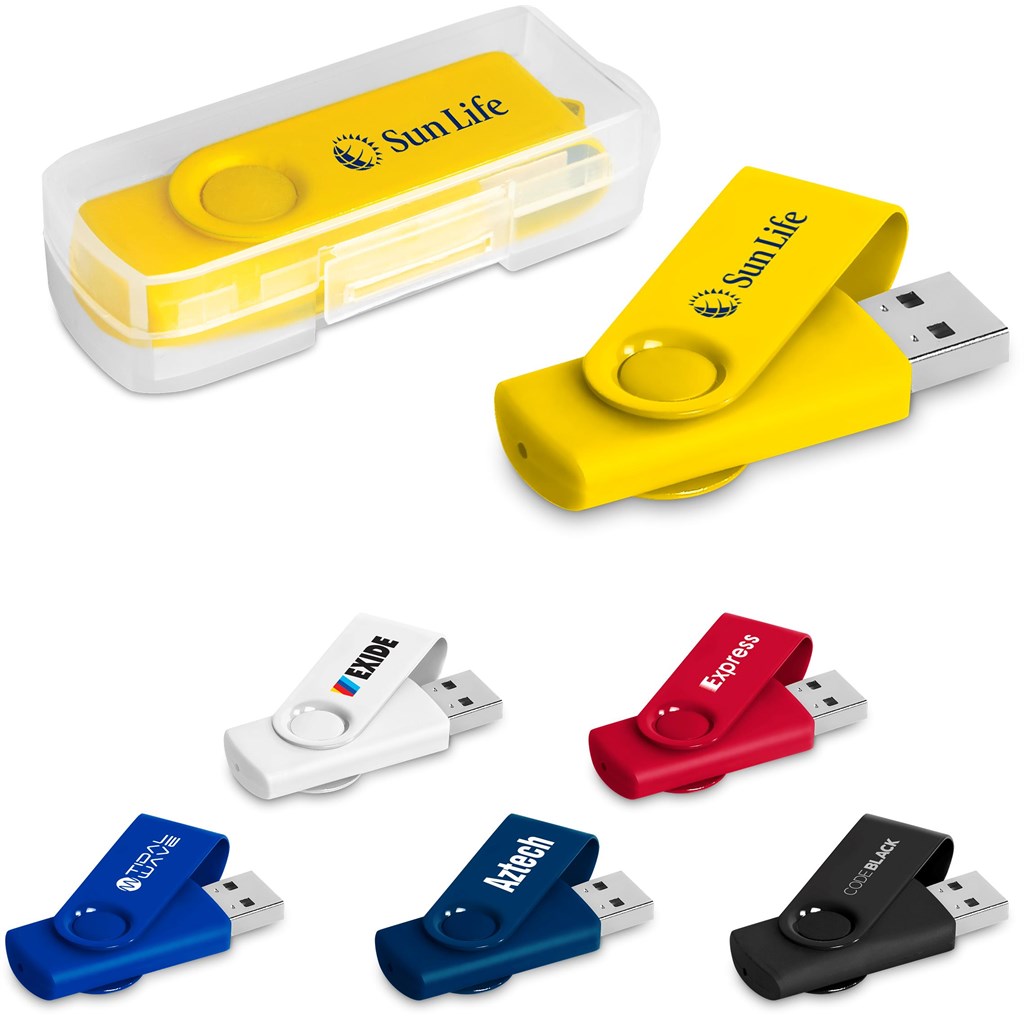 Axis Gyro Flash Drive - 8GB | Memory Sticks | Custom-Branded Promotional Gifts | Giftwrap Shop