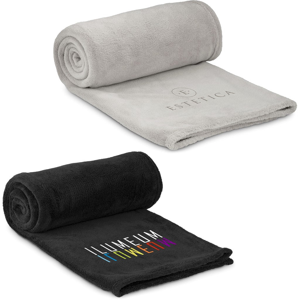 Cocoon Fleece Blanket-Fleece Blankets-corporate gift ideas for employees-branded corporate gifts | corporate gifts south africa | Just Brand