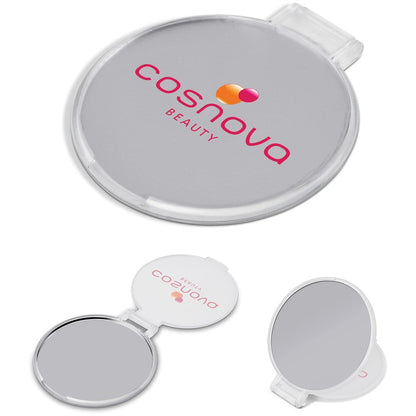 Altitude Carly Compact Mirror-Personal Care Products-corporate gift ideas for employees-branded corporate gifts | corporate gifts south africa | Just Brand