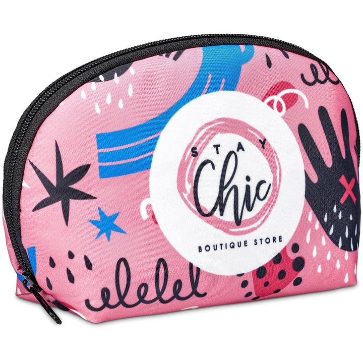 Pre-Printed Sample Hoppla Victoria Mini Cosmetic Bag-Custom Toiletry and Cosmetic Bags-Gift Wrap Shop