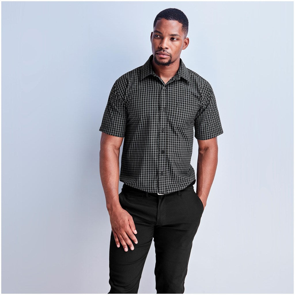 Mens Short Sleeve Aston Shirt | Lounge Shirts | Corporate clothing | Gift Wrap Shop