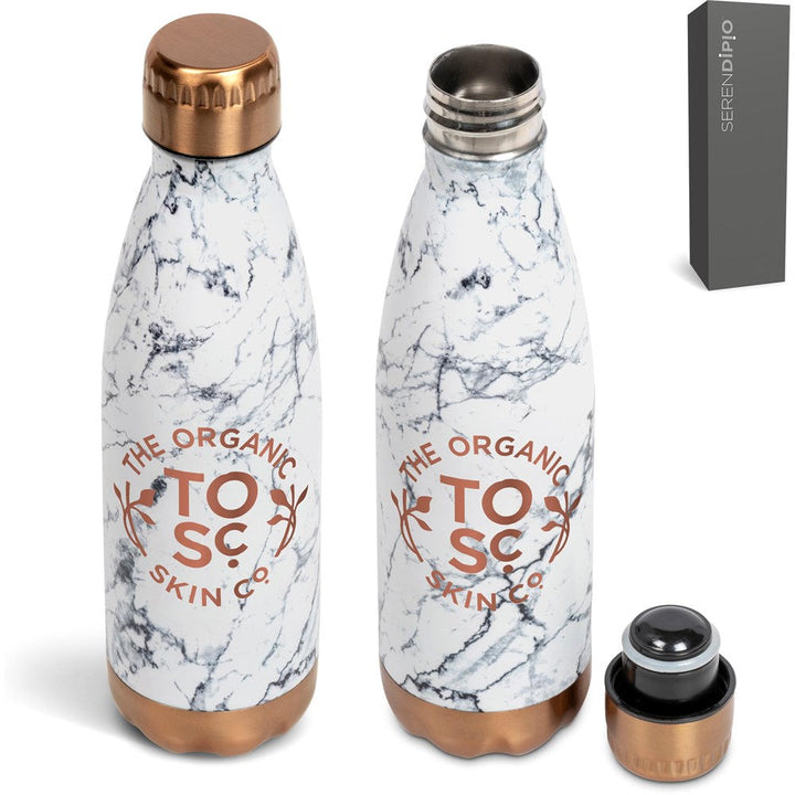 Serendipio Marbella Stainless Steel Vacuum Water Bottle - 500ml | Drinkware And Food | Custom branded promotional items | Giftwrap Shop