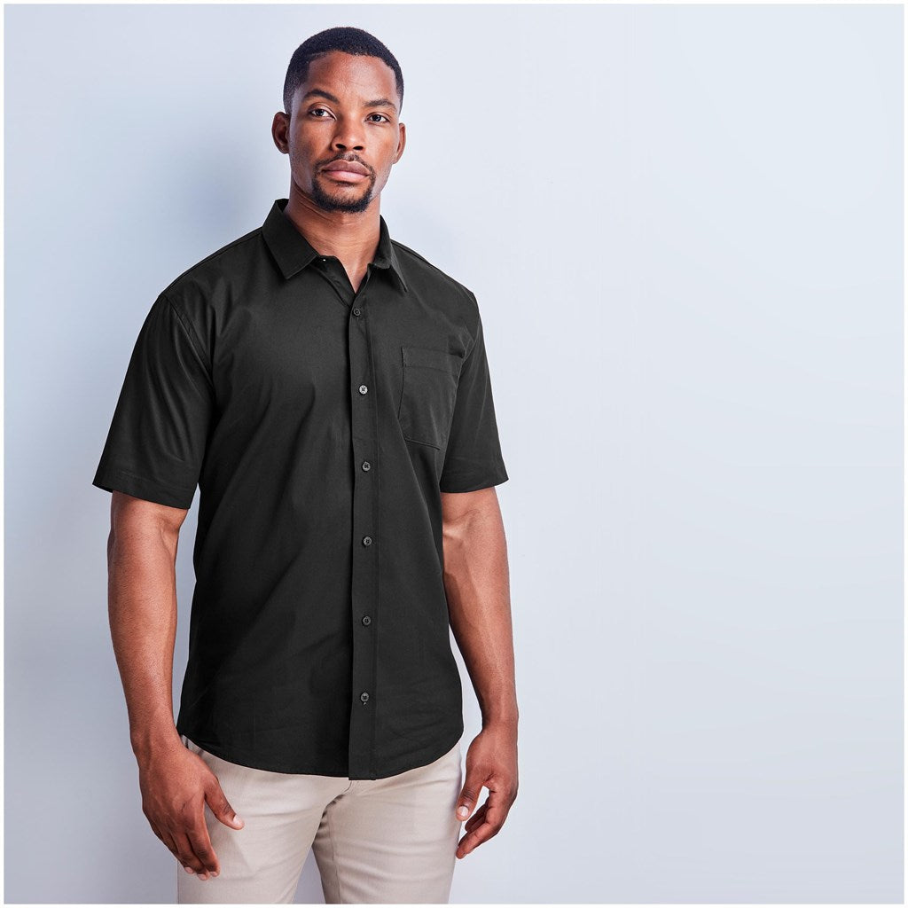 Mens Short Sleeve Milano Shirt | Lounge Shirts | Corporate clothing | Gift Wrap Shop