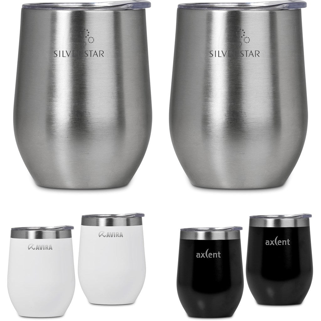 Serendipio Sheridan Duo Set | Metal Drinkware | Custom branded promotional items | Giftwrap Shop