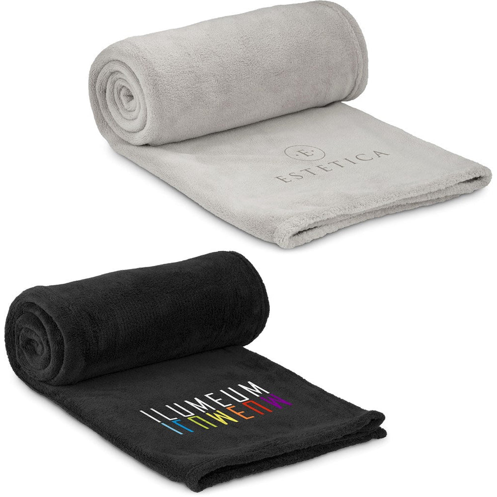 Cocoon Fleece Blanket-Fleece Blankets-corporate gift ideas for employees-branded corporate gifts | corporate gifts south africa | Just Brand