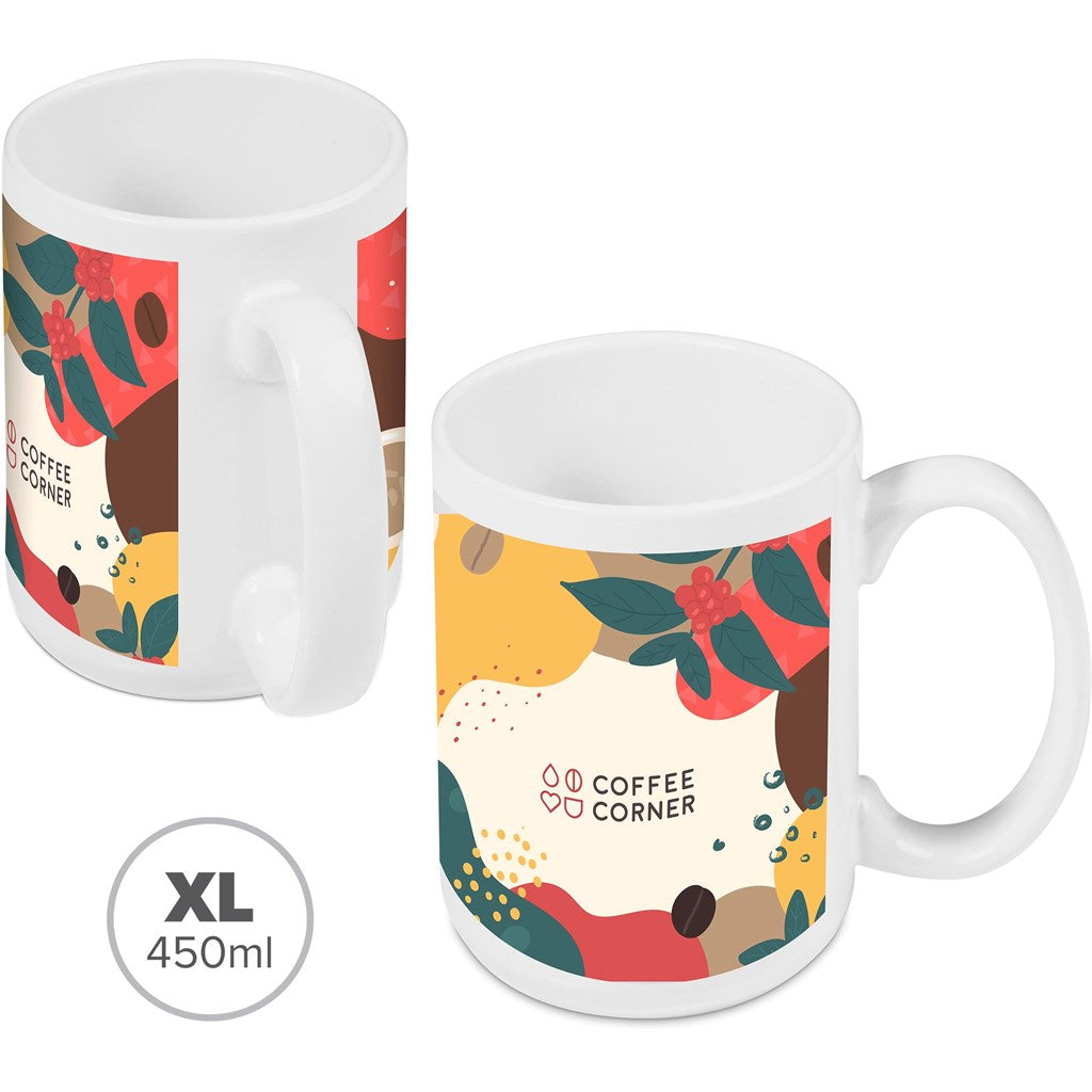 Altitude Super Sublimation Ceramic Coffee Mug - 450ml-Ceramic Mugs-Custom branded & personalised mugs-Giftwrap Shop