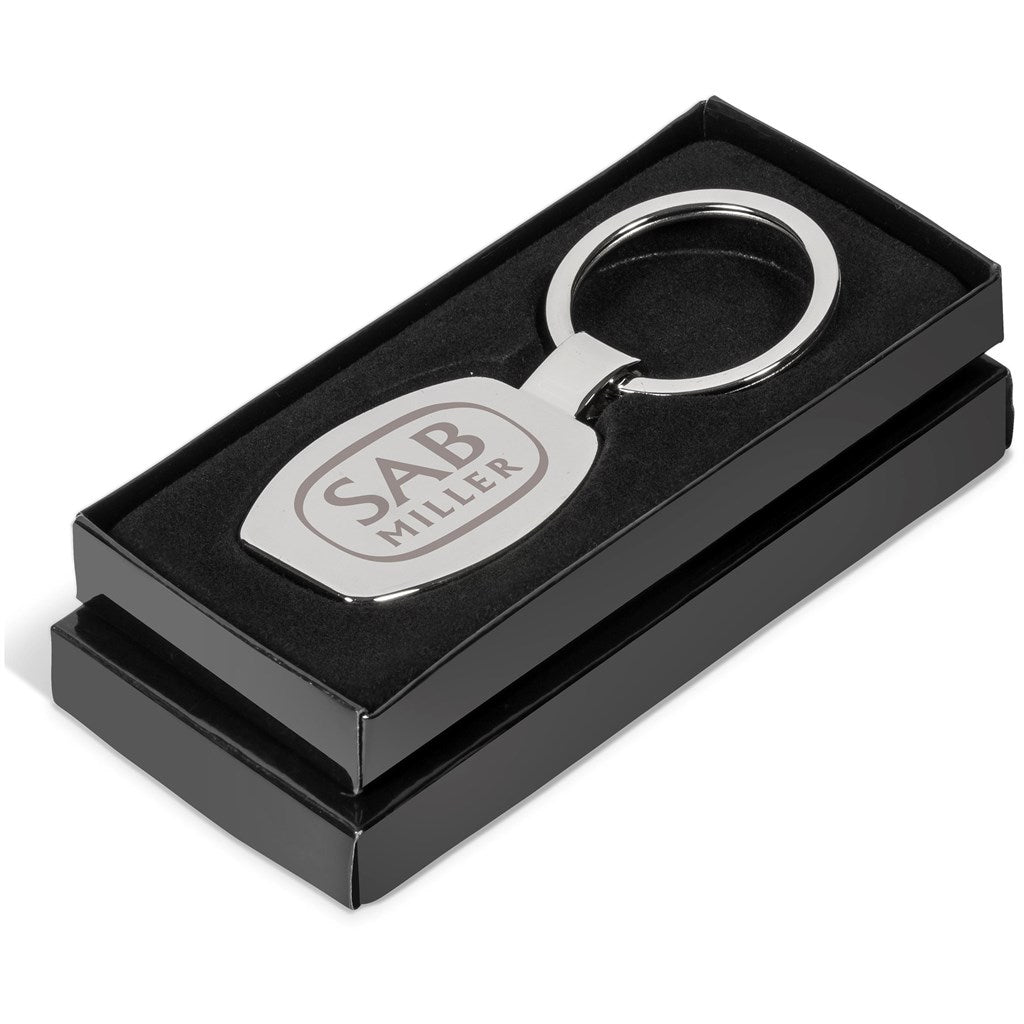 Altitude Glint Keyholder | Metal Keyholders | Custom branded & personalised corporate gifts | Gift Wrap Shop