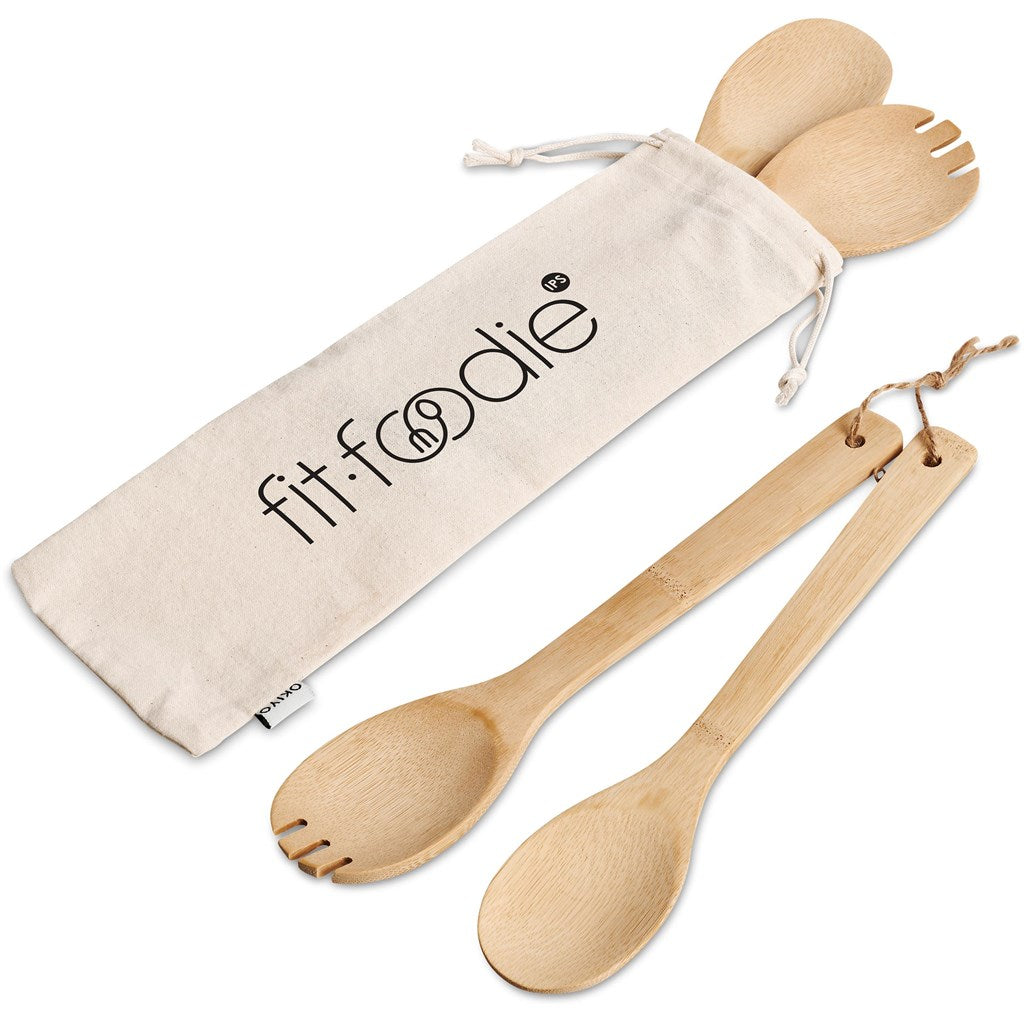 Okiyo Shinsen Salad Servers | Home and Living | Custom branded & personalised corporate gifts | Gift Wrap Shop