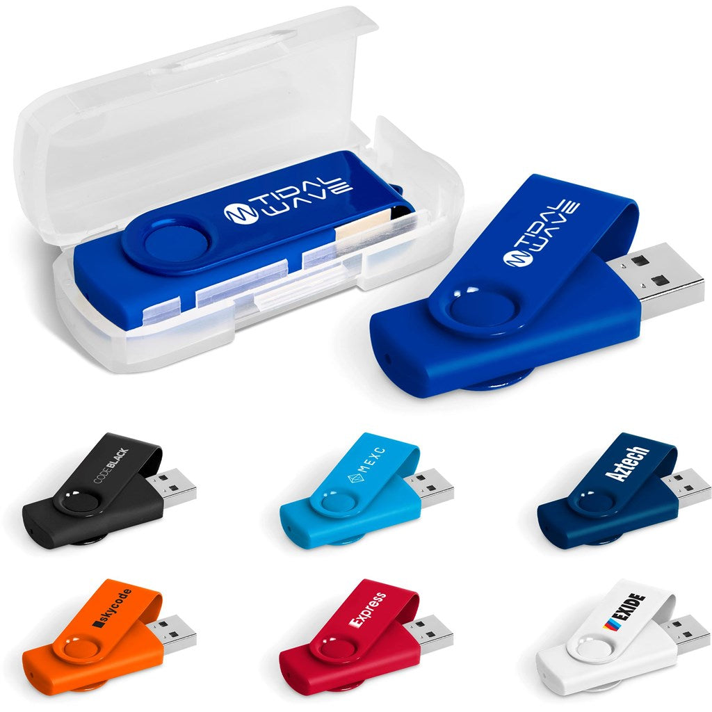 Axis Gyro Flash Drive - 16GB | Memory Sticks | Custom-Branded Promotional Gifts | Giftwrap Shop