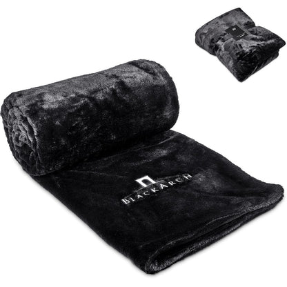 Alex Varga Palazzo Faux Fur Fleece Blanket-Fleece Blankets-corporate gift ideas for employees-branded corporate gifts | corporate gifts south africa | Just Brand