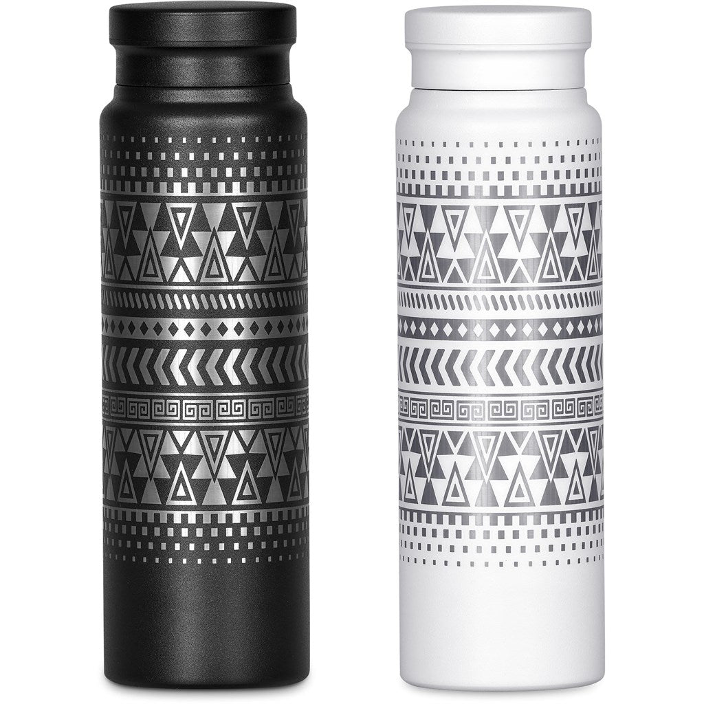 Andy Cartwright Symmetry Stainless Steel Vacuum Water Bottle – 600ml | Metal Drinkware | Custom branded promotional items | Giftwrap Shop