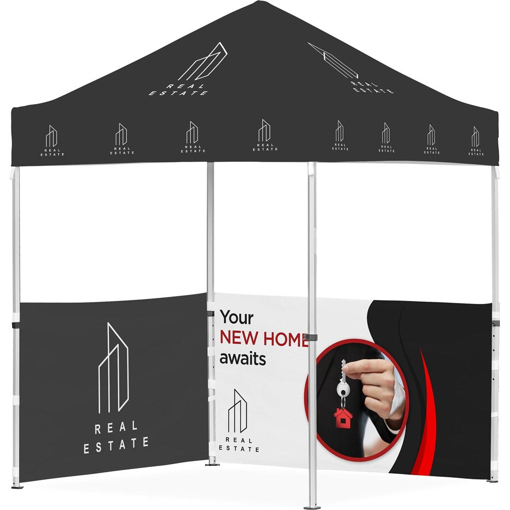 Ovation Gazebo 2m x 2m Petite 2 H-Walls-2m x 2m Sublimated Gazebos - Petite Frame-Banners and Flags-Gift Wrap Shop