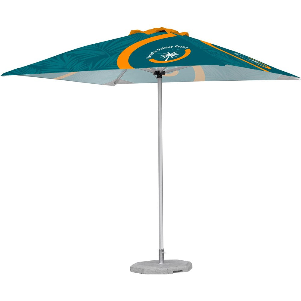 Fade Resistant Parasol Single Pole 2m x 2m | Fade-Resistant Parasols | Banners & Flags | Giftwrap Shop