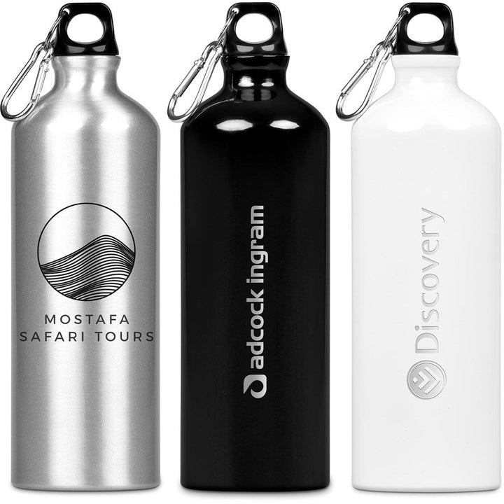 Katana Aluminium Water Bottle - 1 Litre | Metal Drinkware | Custom branded promotional items | Giftwrap Shop