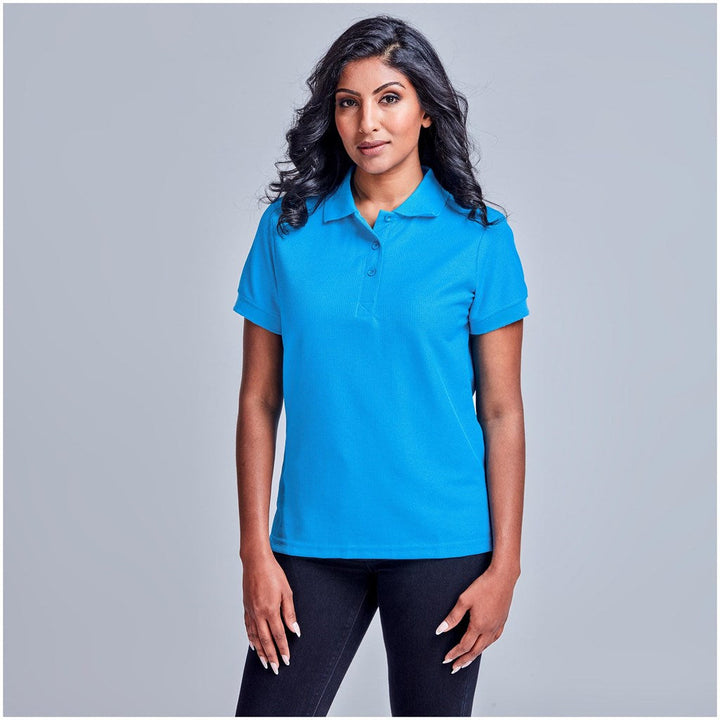 Ladies Exhibit Golf Shirt | Golf Shirts | Custom-branded corporate clothing | Giftwrap Shop