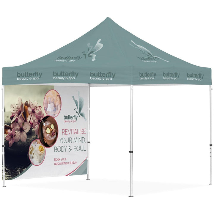 Ovation Sublimated Gazebo 3m X 3m - 1 Full-Wall Skin-3m x 3m Sublimated Gazebos-Banners and Flags-Gift Wrap Shop