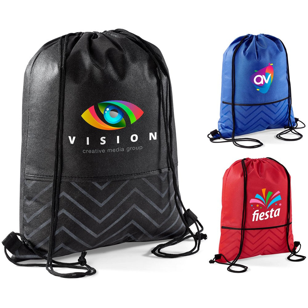 Altitude Waverly Non-Woven Drawstring Bag | Custom Branded & Personalised Bags | Just Brand