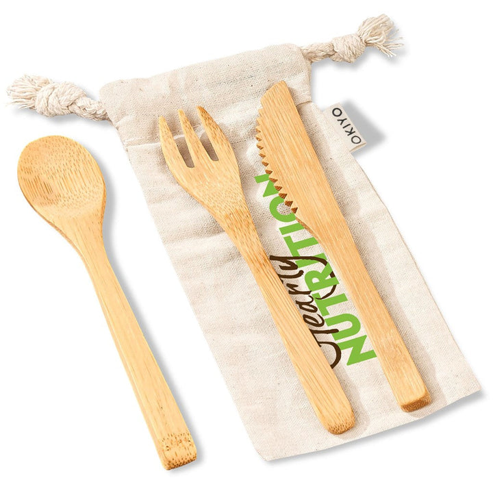 Okiyo Nakama Bamboo Cutlery Set-Eco-Friendly-Custom-brsndrd Gifts-Giftwrap Shop